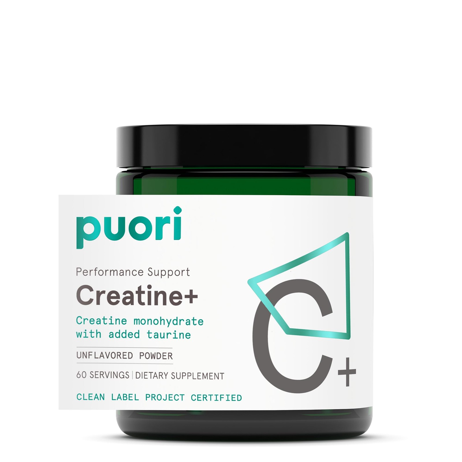 Creatine Monohydrate Powder 5g with Taurine - 60 Servings for Performance Boost