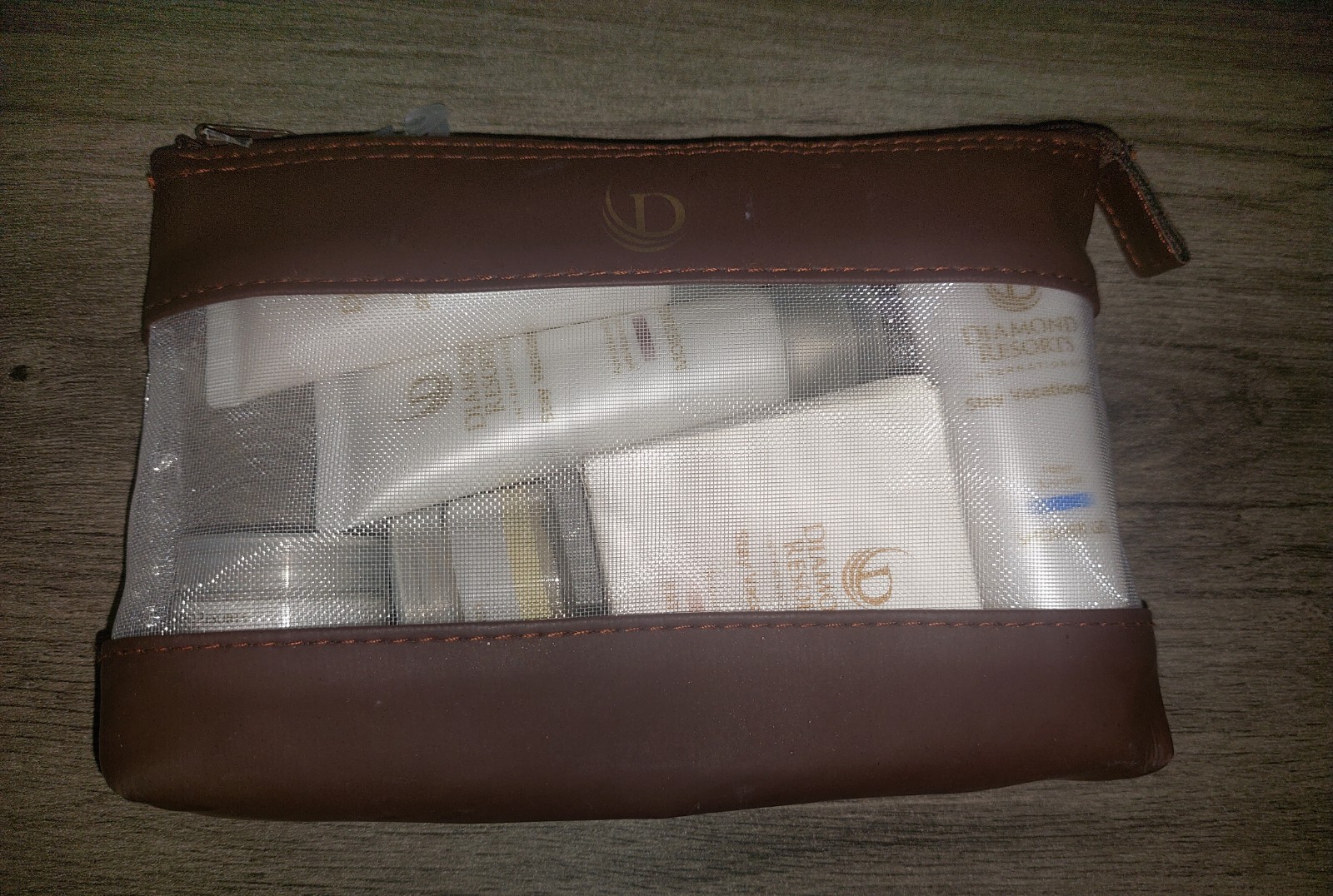 Diamond Resorts International VIP Premium Toiletries Cosmetic Bag NEW 