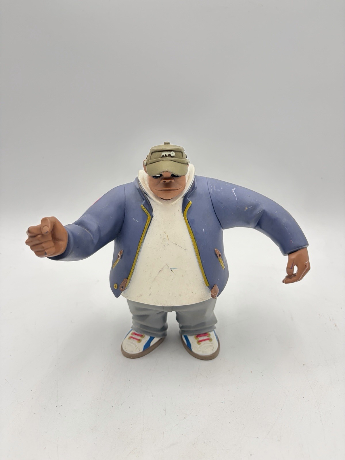 Kidrobot Gorillaz Russel Hobbes CMYK Edition 2d Vinyl Figure 2006 RARE Kidrobot Gorillaz Russel Hobbes CMYK Edition 2d Vinyl Figure 2006 RARE