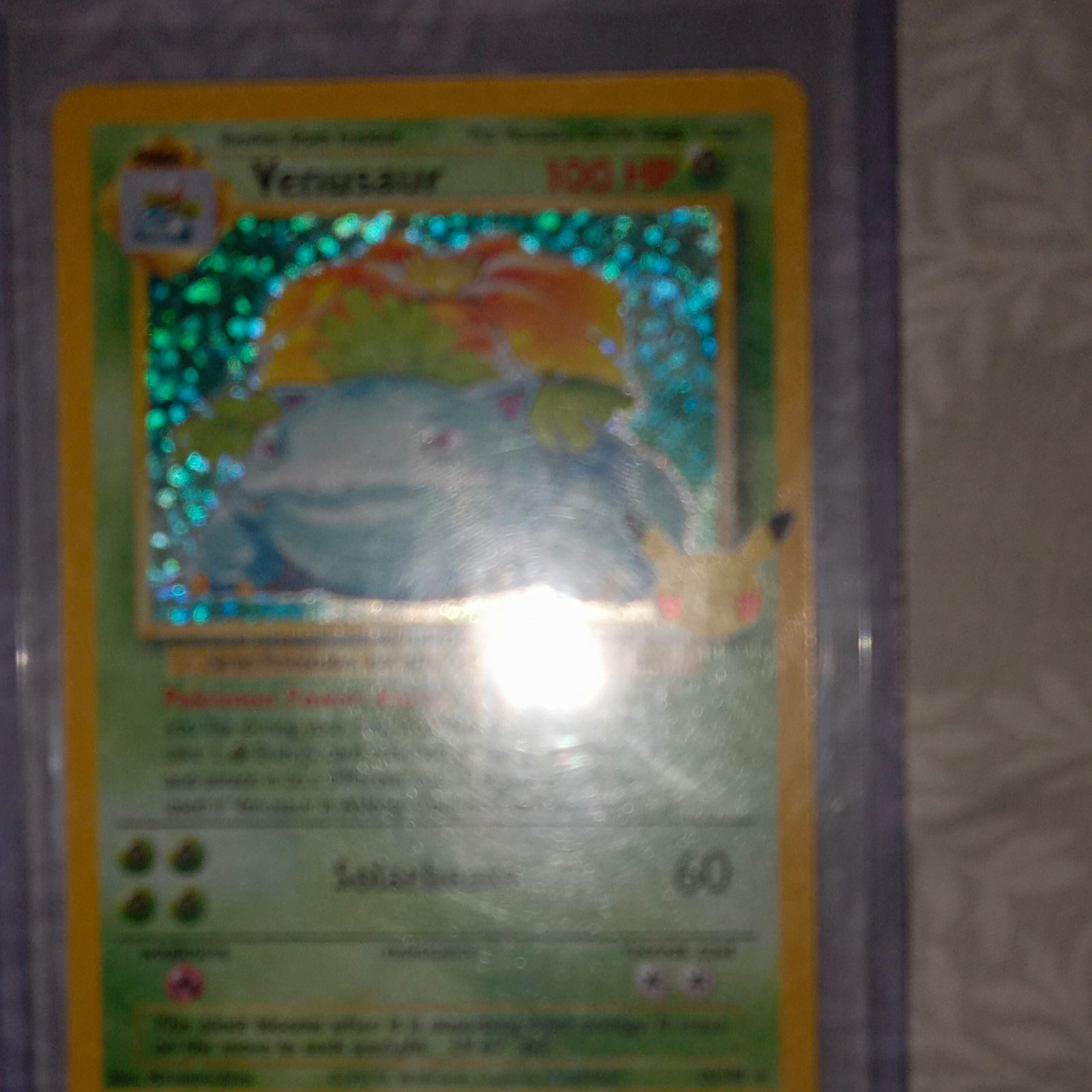 Wizards of the Coast Pokemon TCG Venusaur 15/102 Base Set Holo Rare