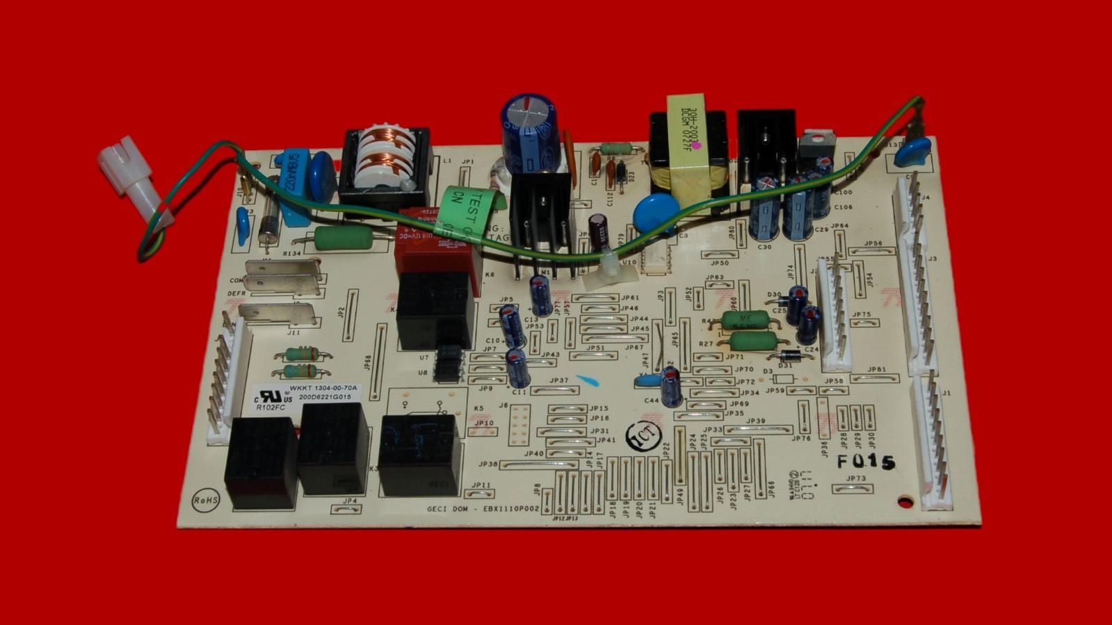 GE Refrigerator Control Board 200D6221G015 | WR55X10715 | OEM Used Tested