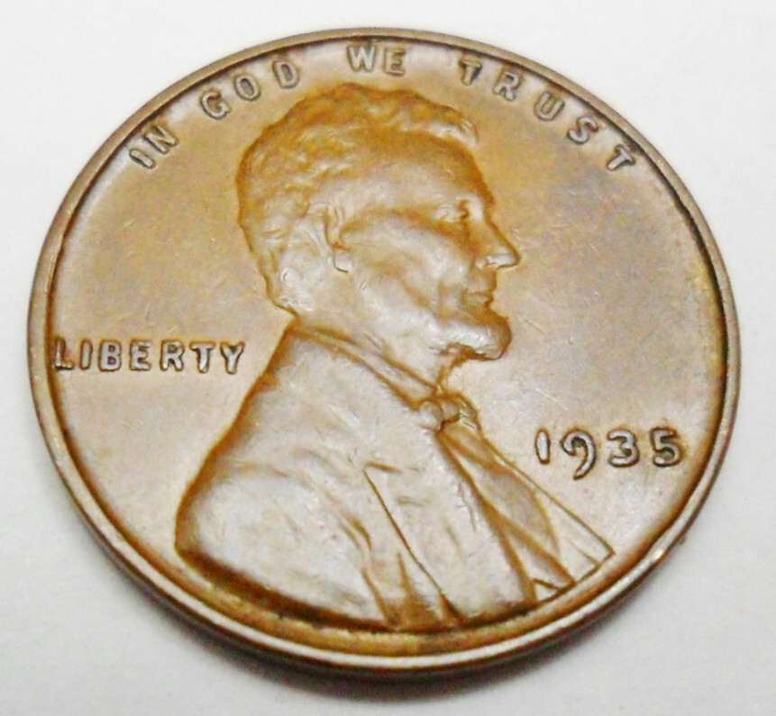 1935 P Lincoln Wheat Cent / Penny AVE CIRCULATED **FREE SHIPPING** 1935 P Lincoln Wheat Cent / Penny AVE CIRCULATED **FREE SHIPPING**