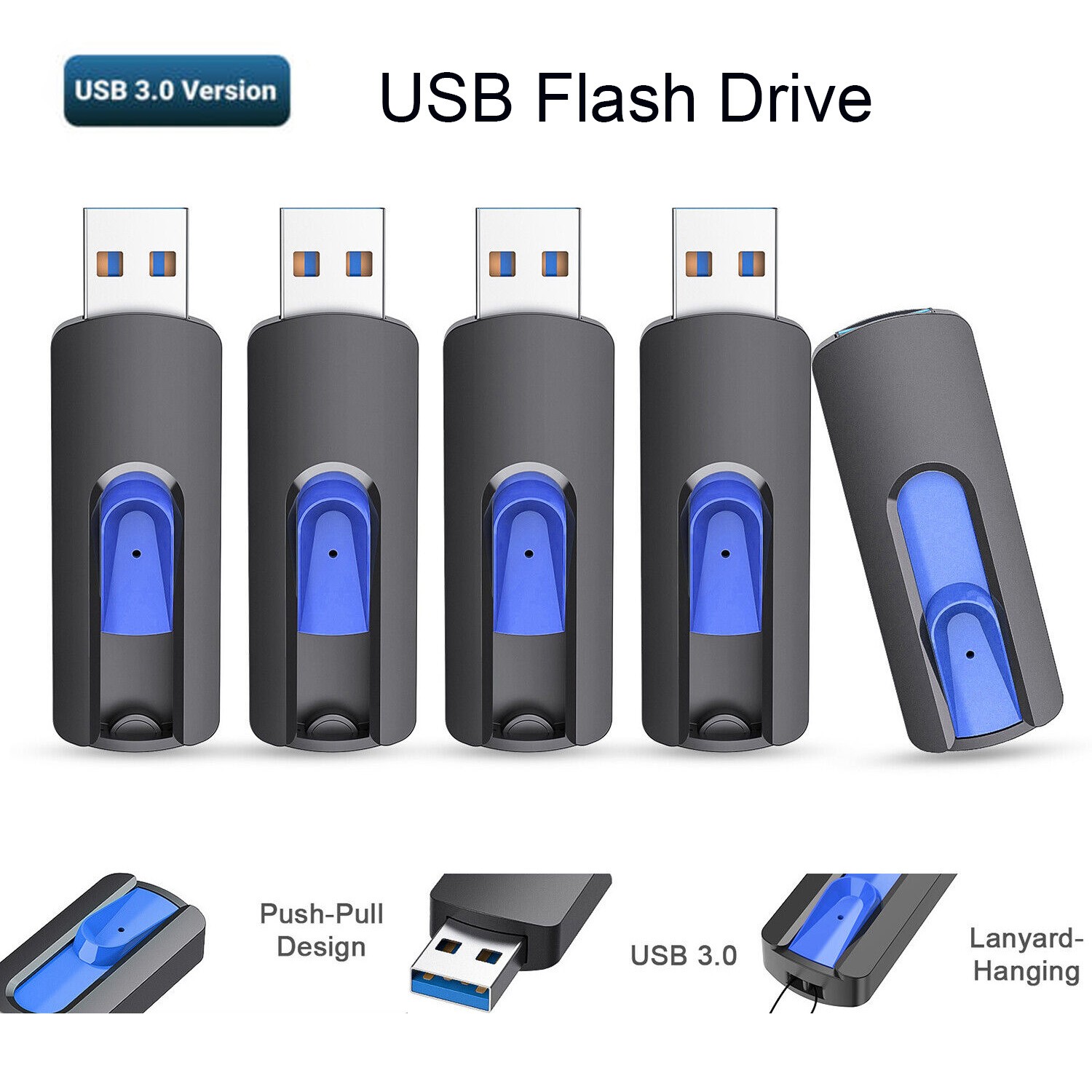 Kootion Lot 5/10pcs USB 3.0 64GB 128GB 256G Flash Drive High Speed up to 110MB/S Kootion Lot 5/10pcs USB 3.0 64GB 128GB 256G Flash Drive High Speed up to 110MB/S