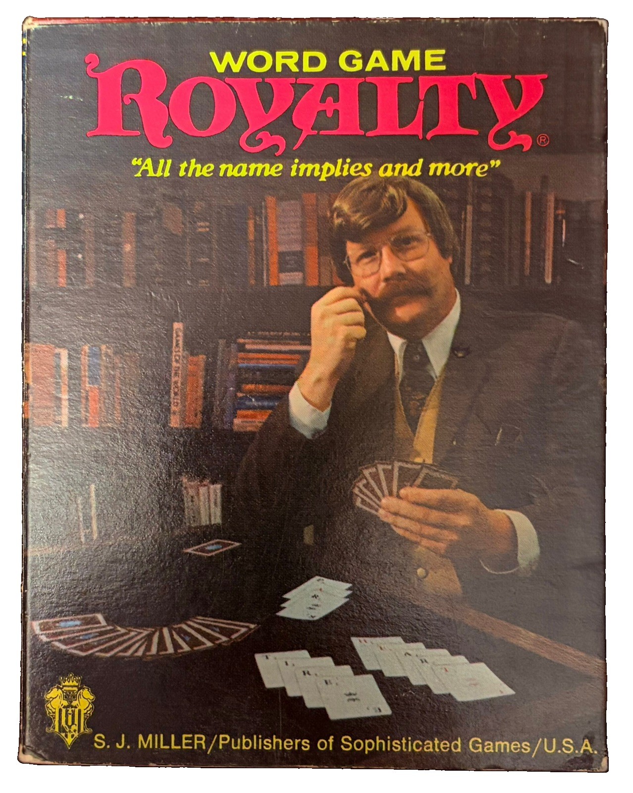 VINTAGE (1978) Royalty Word Card Game CARDS STILL IN SHRINK