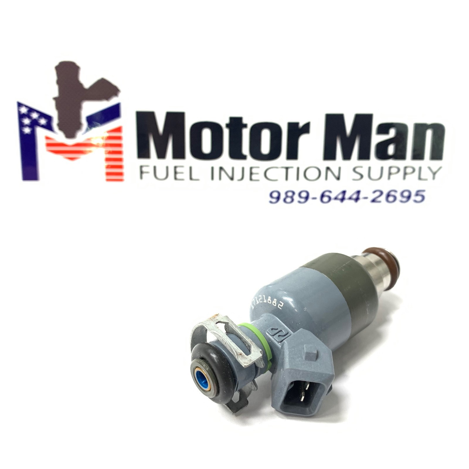 Motor Man - 17121882 17121966 Rebuilt OEM Delco Fuel Injector GM 3.4L DOHC