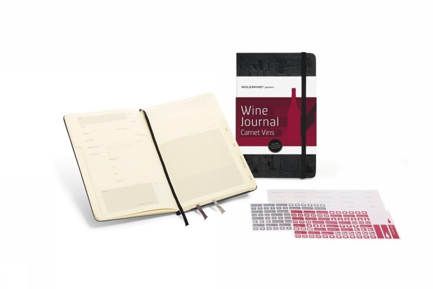 Moleskine Passion Journal - Wine, Large, Hard Cover (5 x 8.25) Moleskine Passion Journal - Wine, Large, Hard Cover (5 x 8.25)