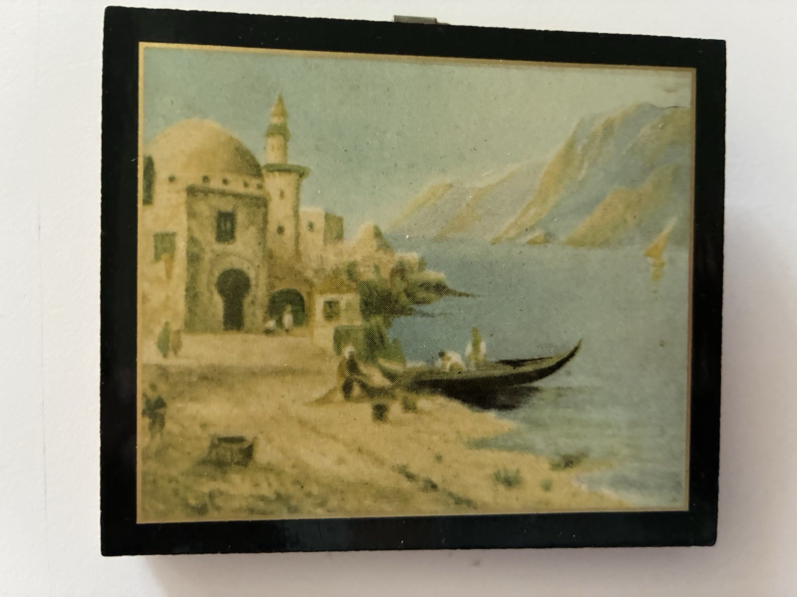 Miniature Scene On Wood
