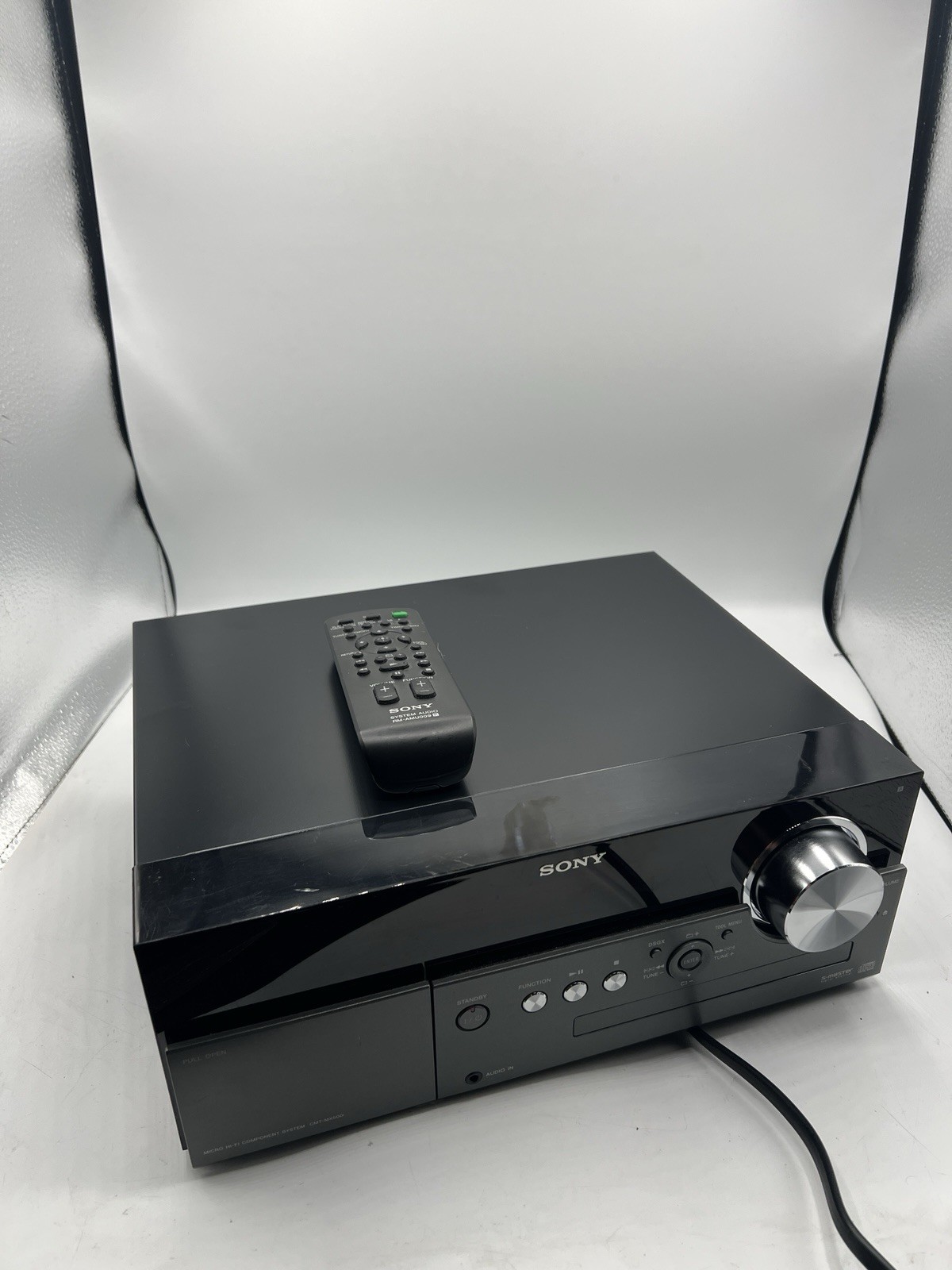 Sony HCD-MX500i Micro HI-FI Stereo System iPod Dock CD Player OEM Remote Works