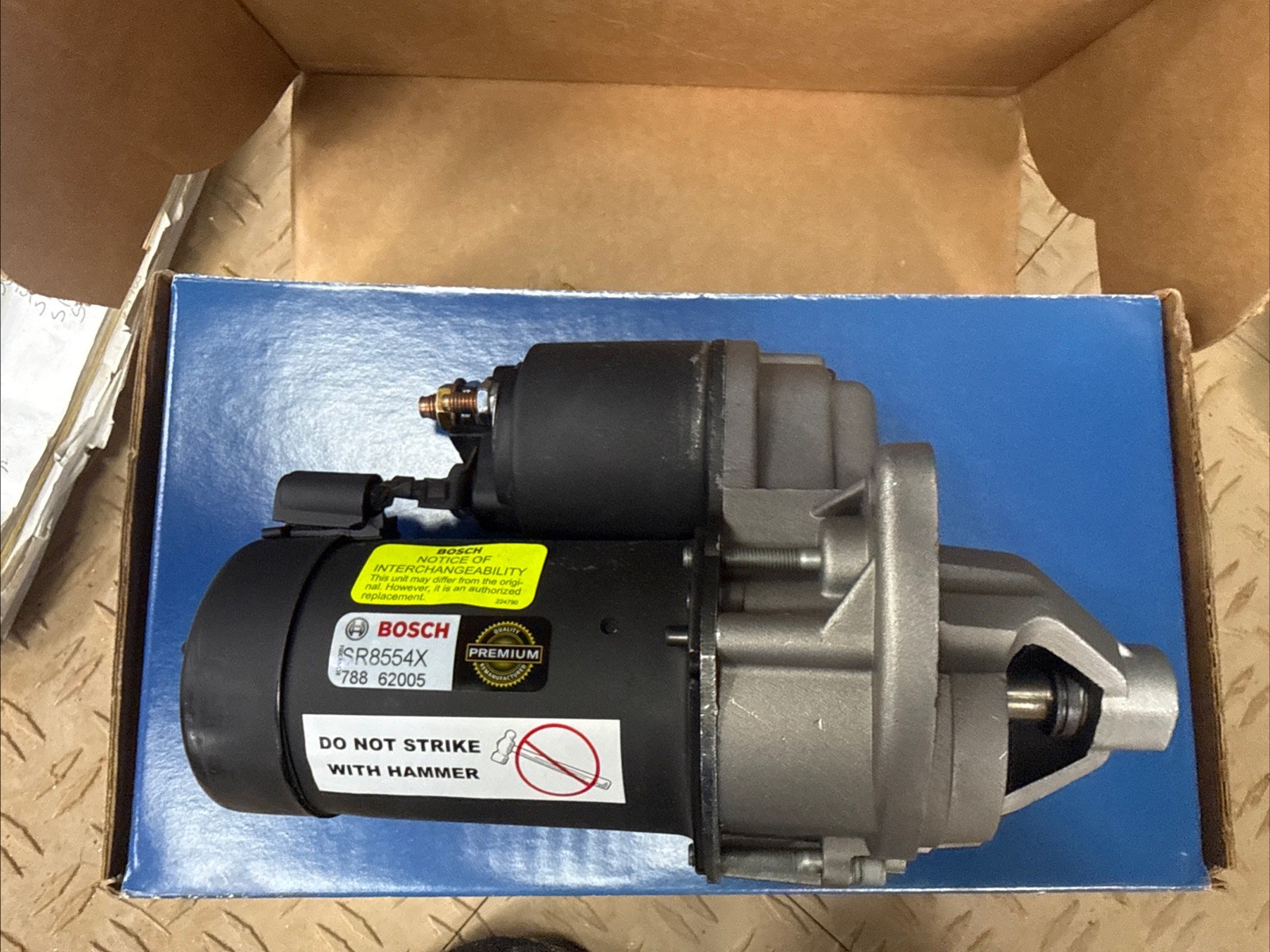 NIB Bosch SR8554X Remanufactured Starter fits Saturn SC SL SW Series reman A430