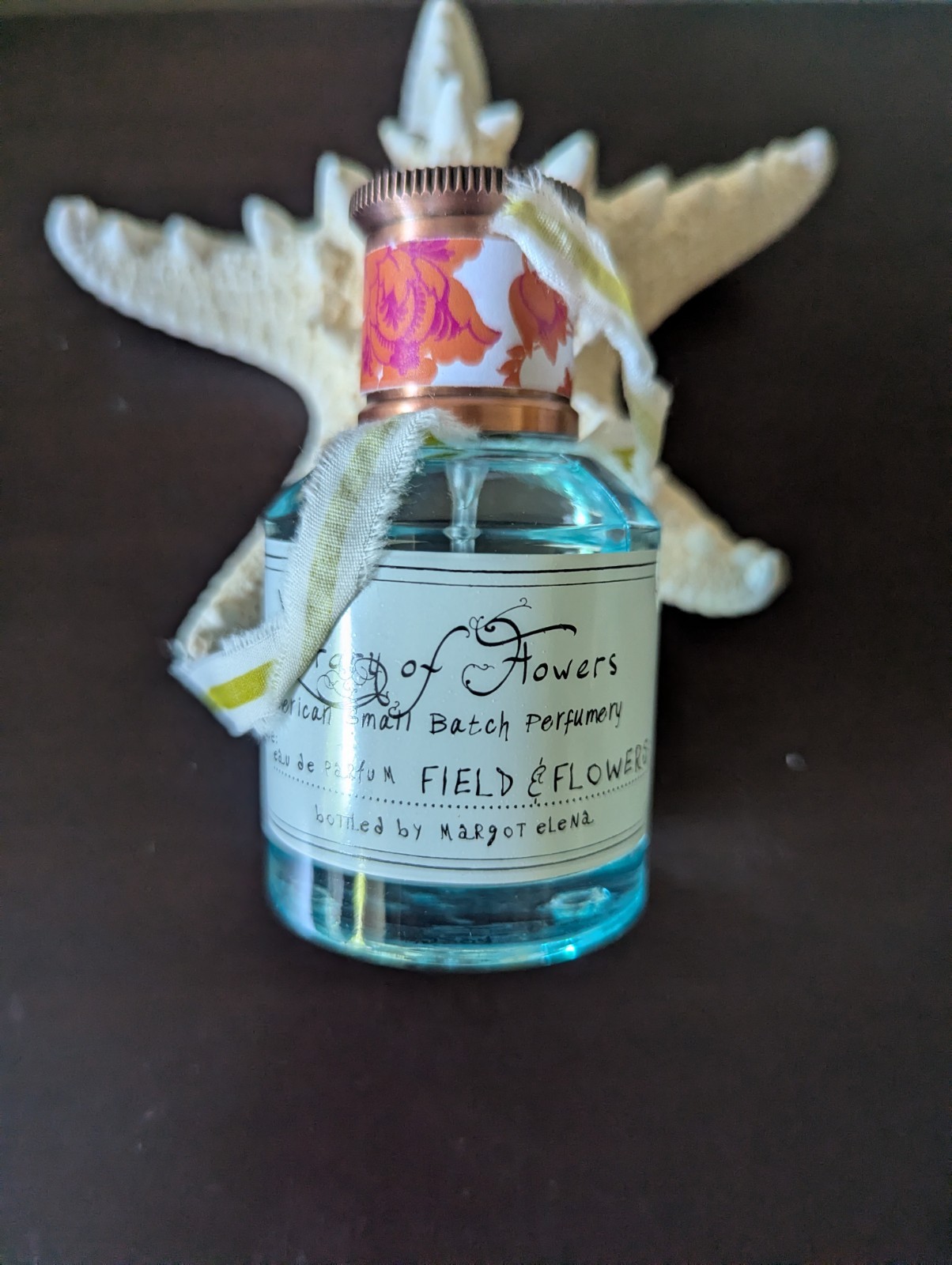 Margot Elena Library of Flowers  FIELD & FLOWERS  Eau de Parfum Full Size NWOB