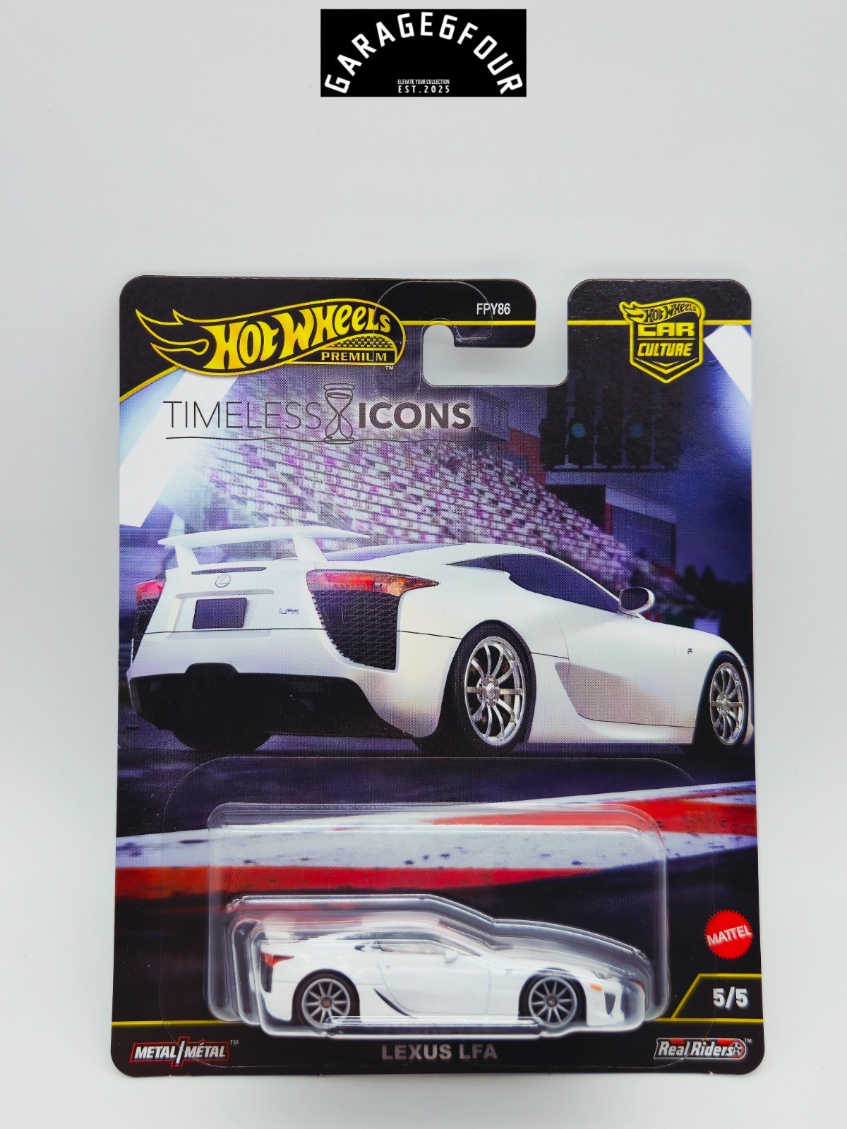 HOT WHEELS PREMIUM | TIMELESS ICONS | Lexus LFA 5/5 *READ* | SHIPS FAST