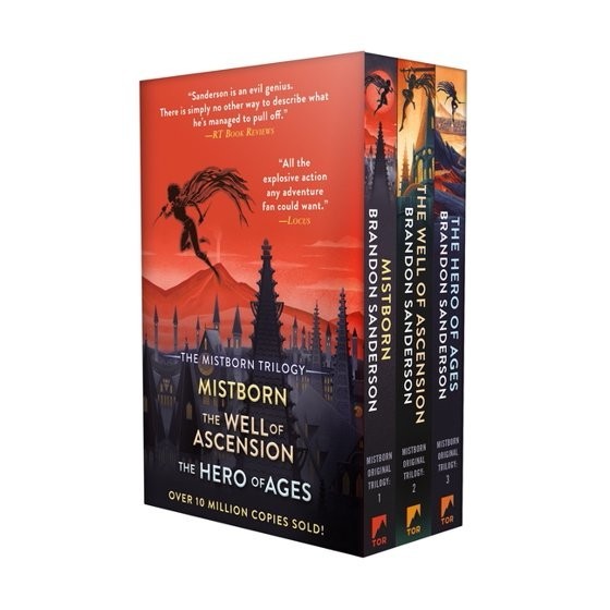 The Mistborn Saga: Mistborn Trilogy TPB Boxed Set (Multiple copy pack)