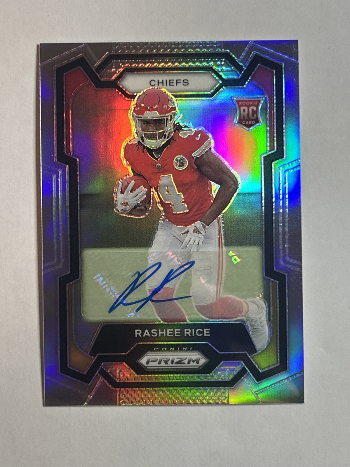 2023 Panini Prizm - Rookies Rashee Rice #350 Silver Prizm Autographs (AU, RC) 2023 Panini Prizm - Rookies Rashee Rice #350 Silver Prizm Autographs (AU, RC)