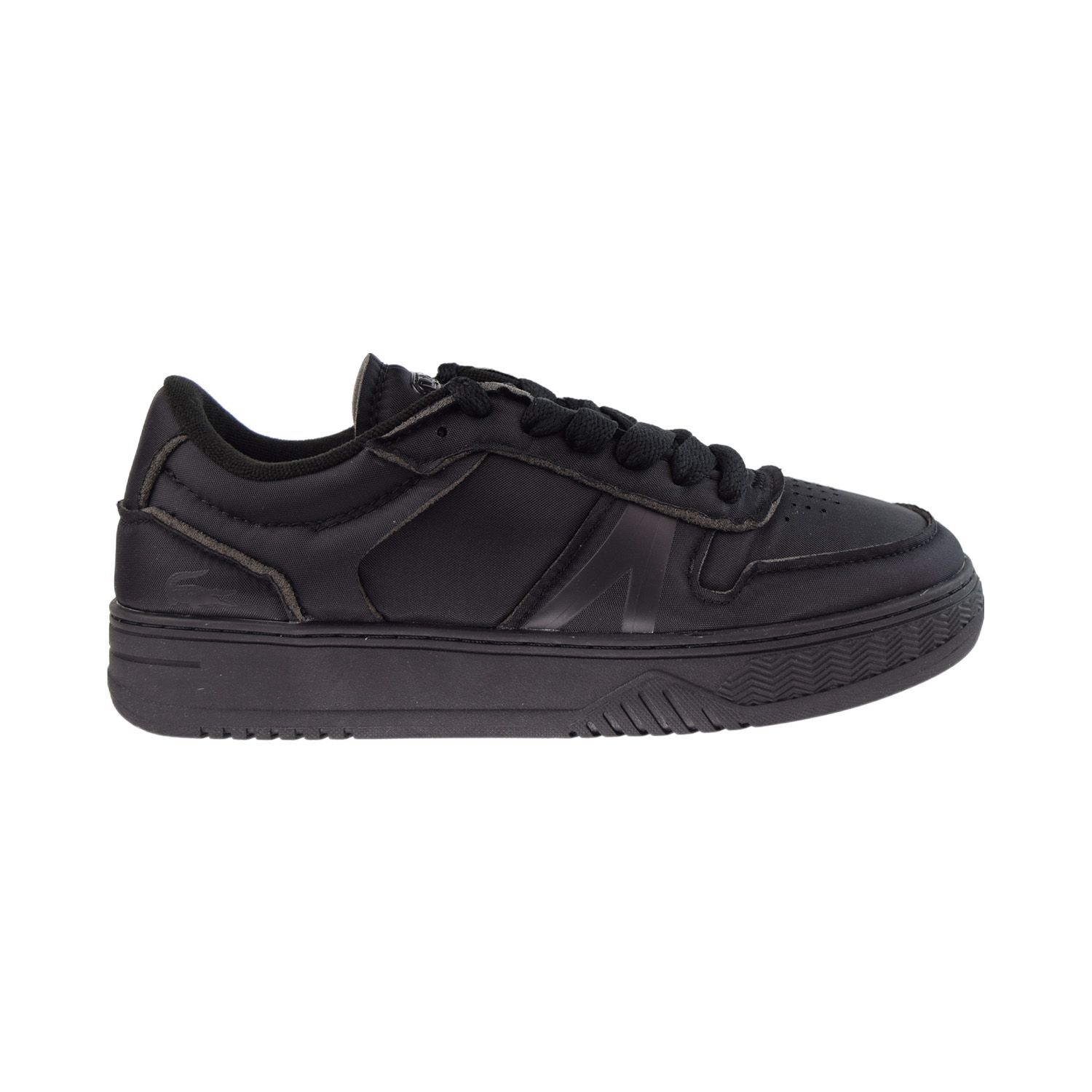 Lacoste L001 Crafted 123 2 Textile Men's Shoes Black 745SMA0077-02H