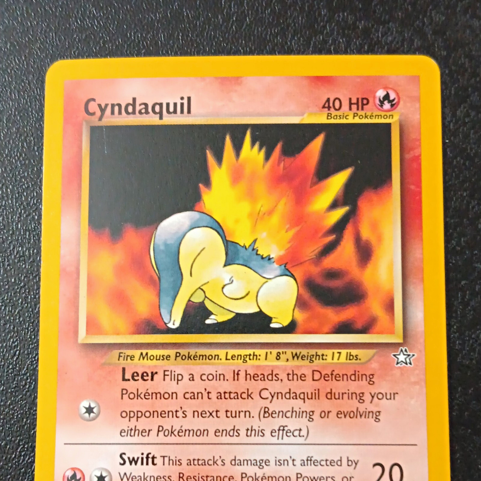 Wizards of the Coast Cyndaquil 56/111 Neo Genesis Unlimited Common 40 HP EN