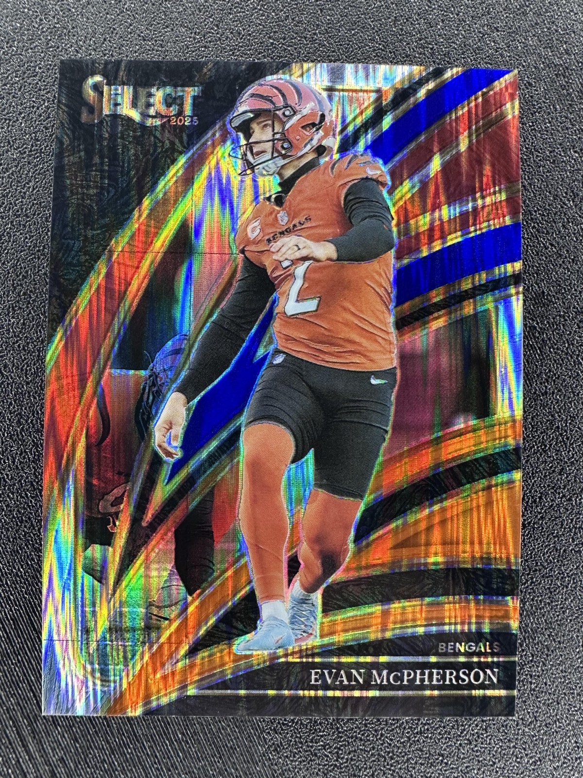 2025 Panini Select Evan McPherson #259 SN #/35 SSP COLOR MATCH