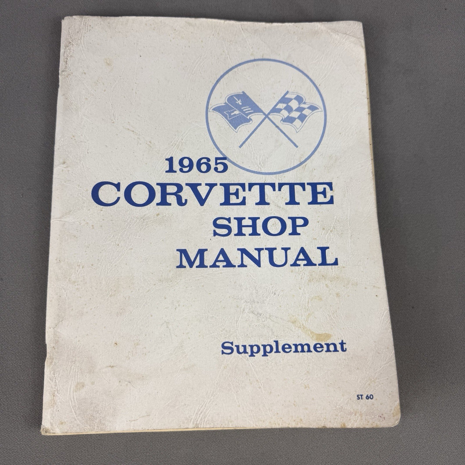 1965 Chevrolet Corvette Shop Manual Supplement ST 60 GM Authorized Reprint