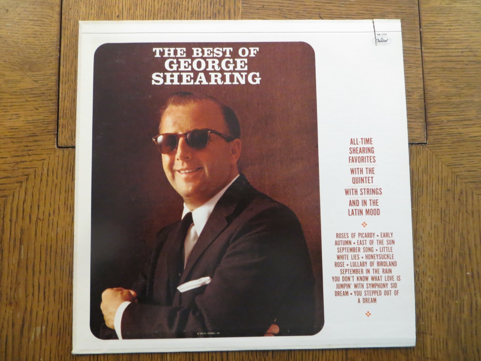 The Best Of George Shearing (All-Time Shearing Favorites) - 1975 - LP EX/VG
