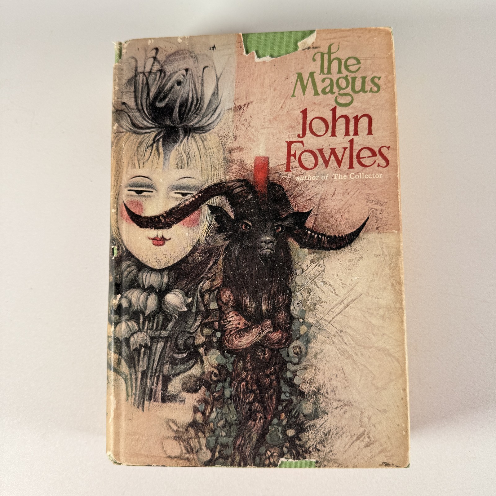 Vintage 1965 THE MAGUS Hardcover book by John Fowles Dust Jacket Vintage 1965 THE MAGUS Hardcover book by John Fowles Dust Jacket