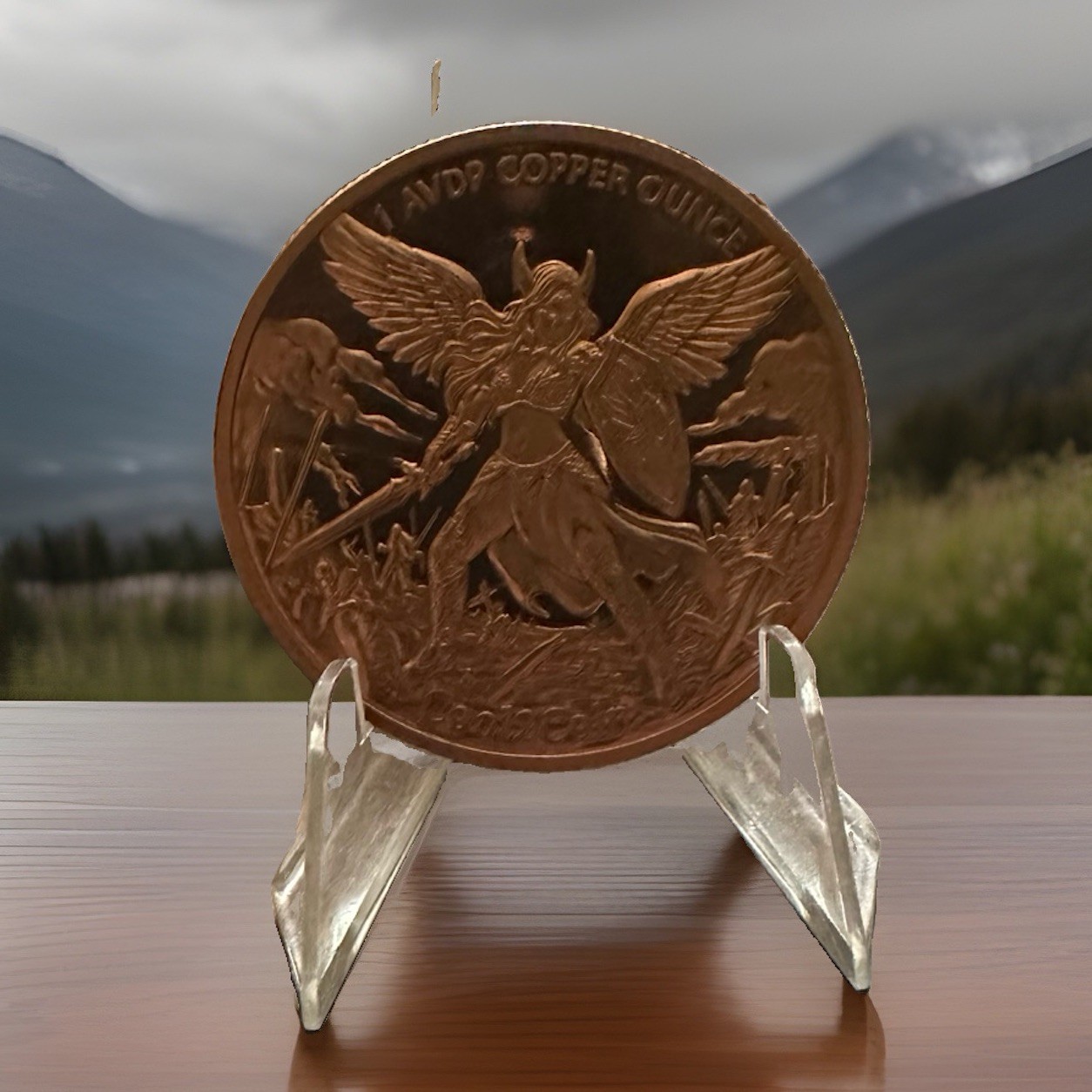 1 oz Copper Valkyrie ABSOLUTELY STUNNING COIN HIGH DETAILS