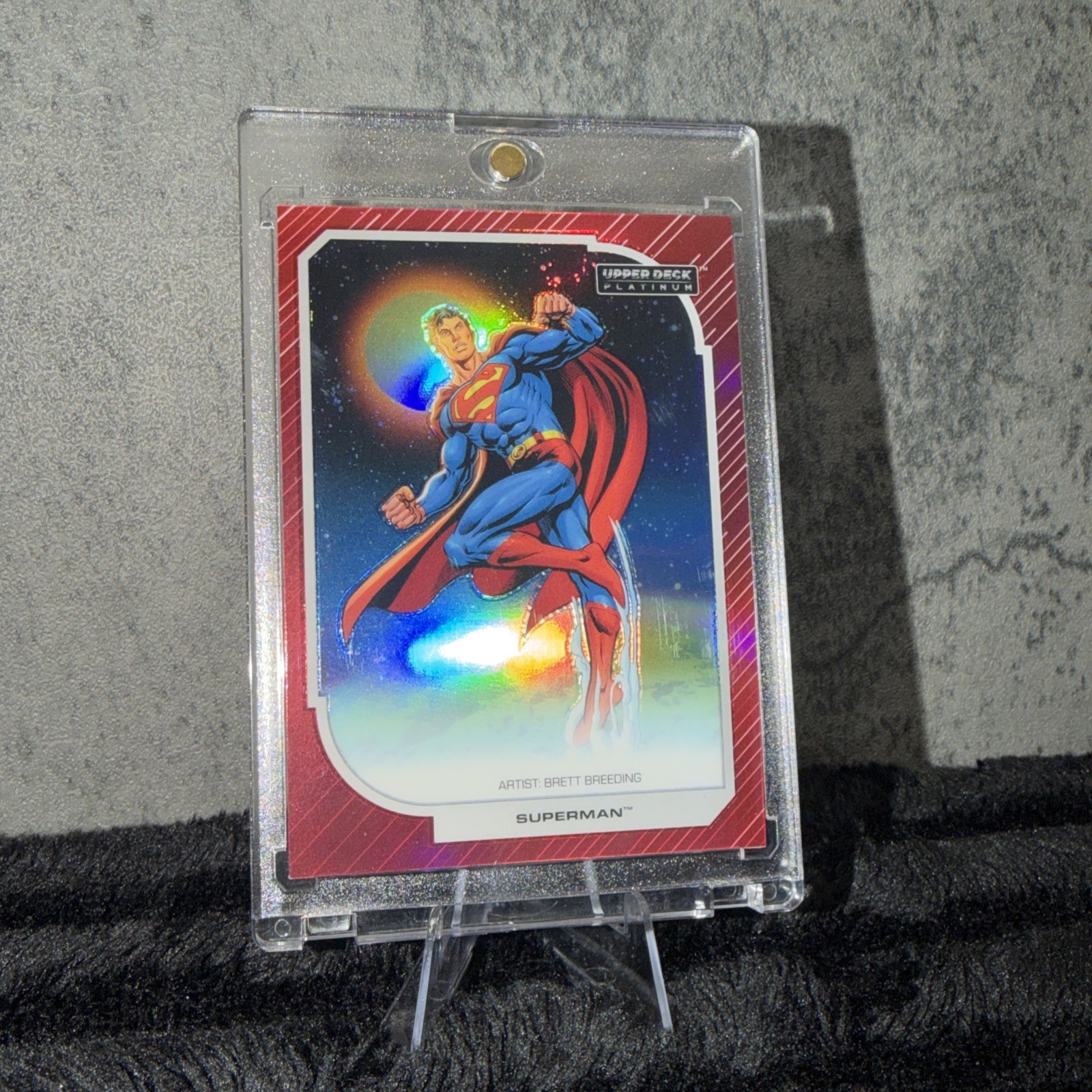 2026 Upper Deck DC Platinum Superman Red Rainbow REFRACTOR  #11 1ST YEAR