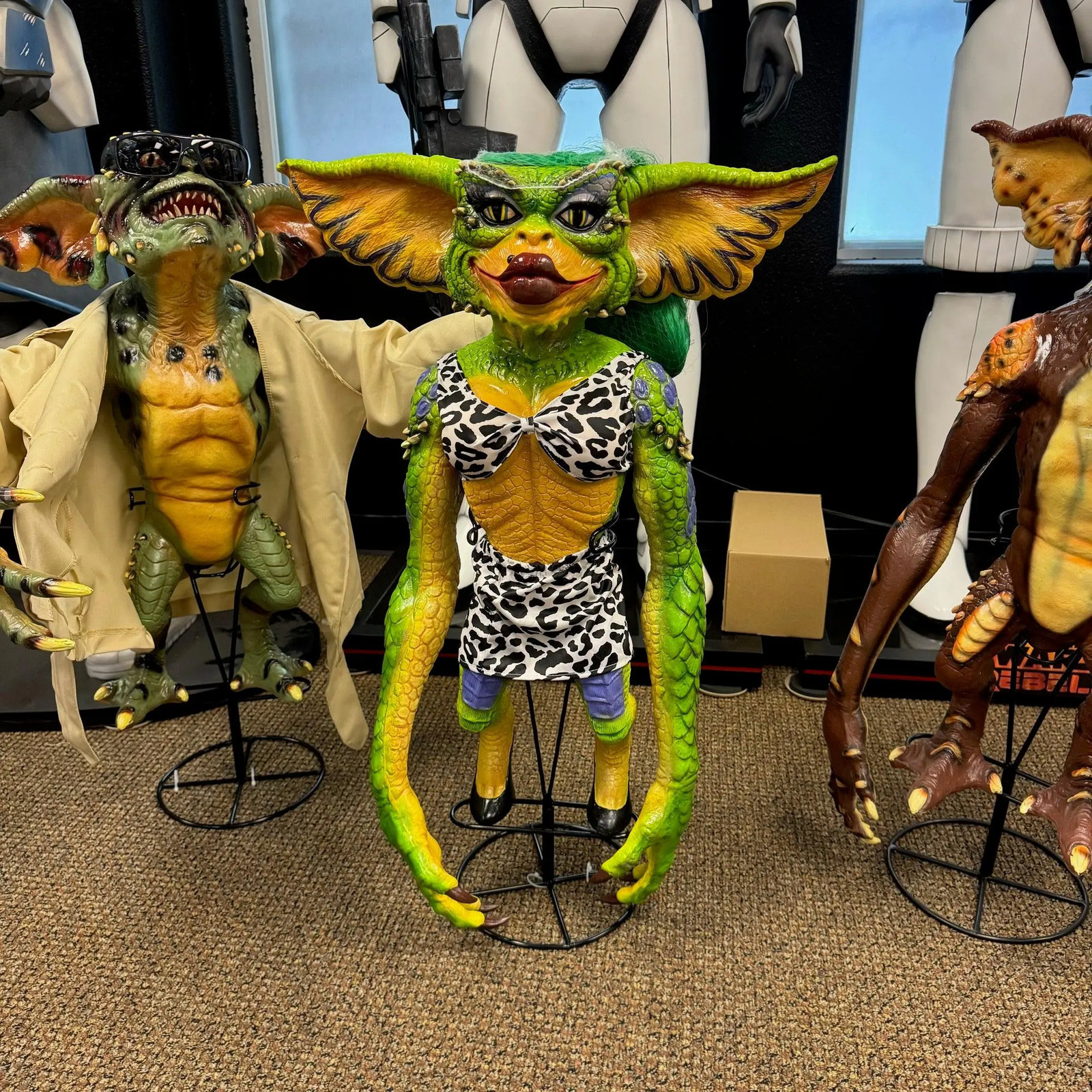 Gremlins 2 Greta Stunt Puppet Gremlin Life Size Statue NECA Collectible Display