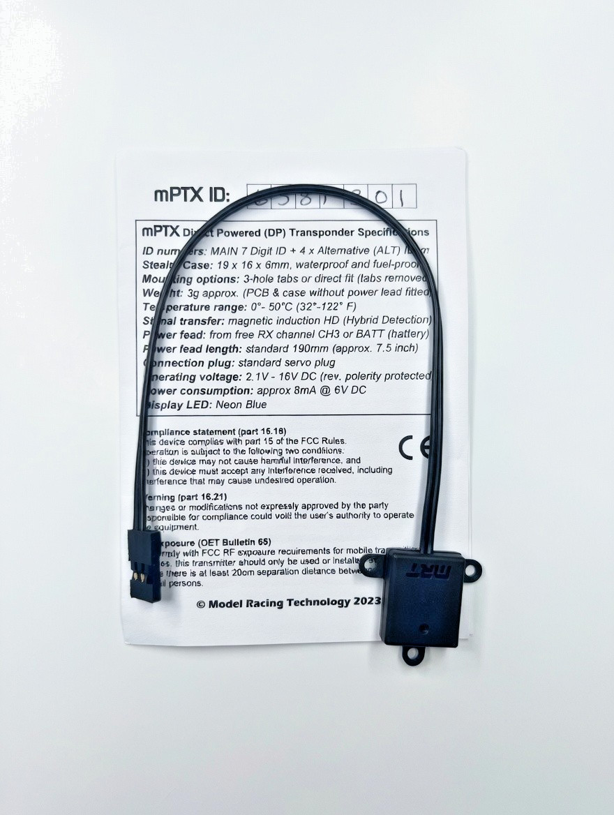 ~NEWEST VERSION~ MRT Pro Transponder, works with mylaps RC3.0 RC4.0 through V4.4