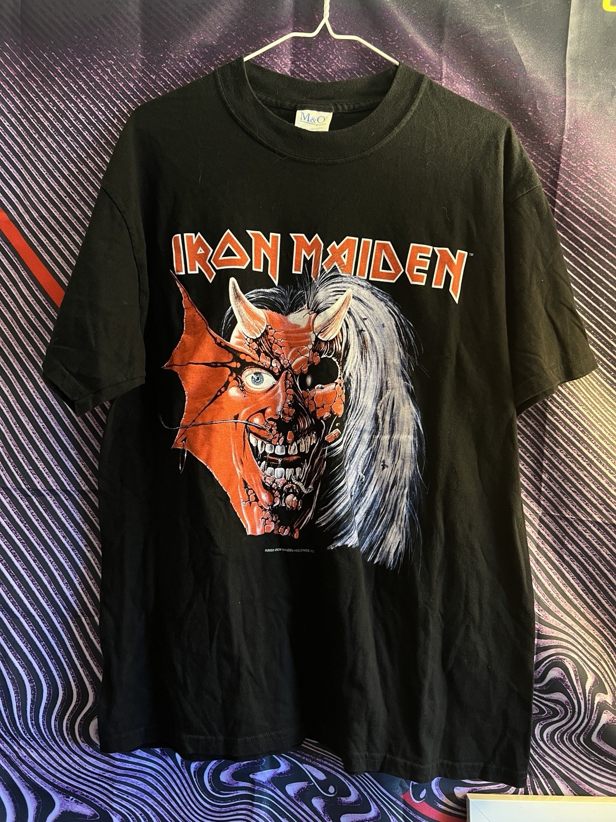 Vintage 2003 Iron Maiden Purgatory Music Shirt Men’s Size Medium 00’s Metal Tee Vintage 2003 Iron Maiden Purgatory Music Shirt Men’s Size Medium 00’s Metal Tee