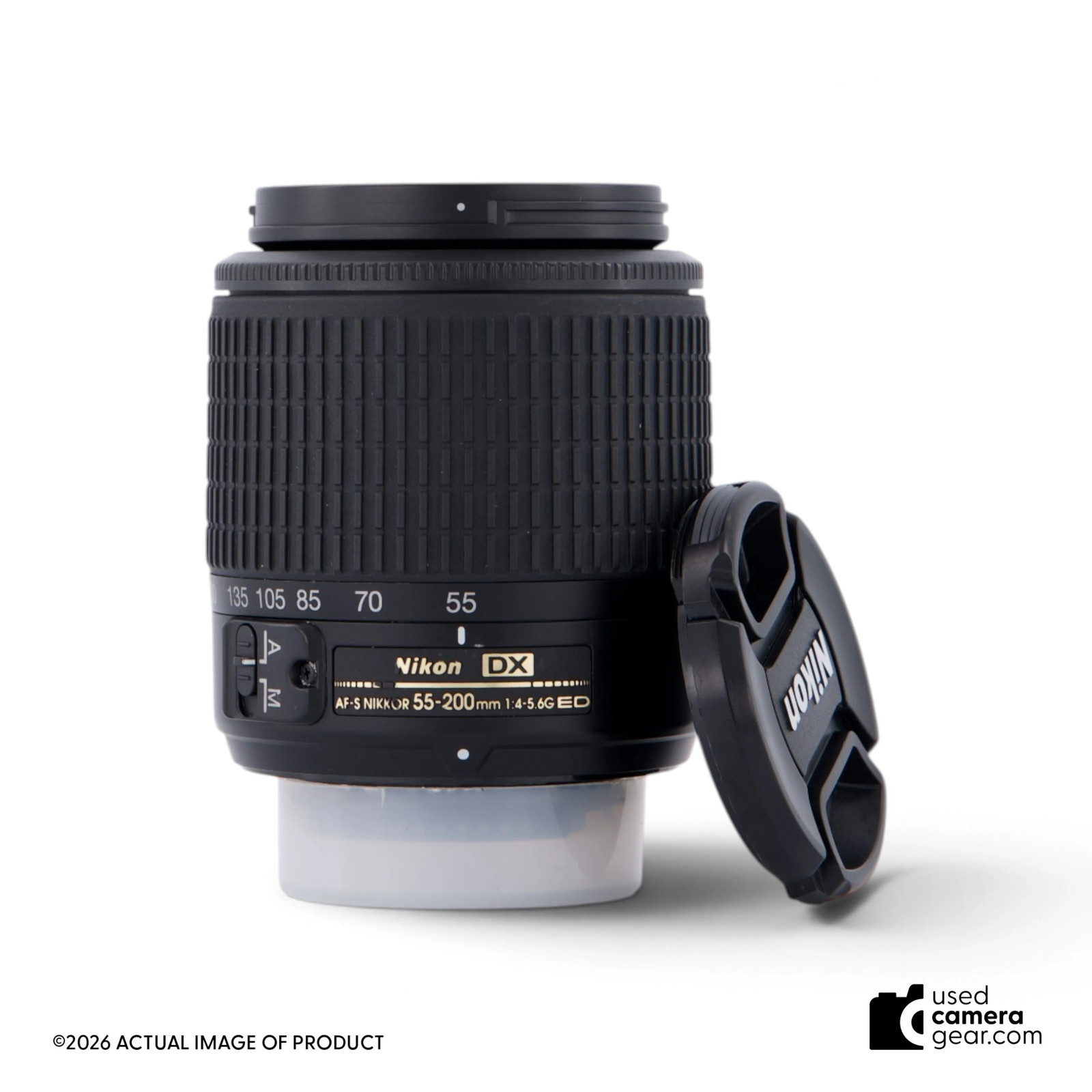 Nikon 55-200mm f/4-5.6G ED AF-S DX Nikkor Lens (#277) *USED*