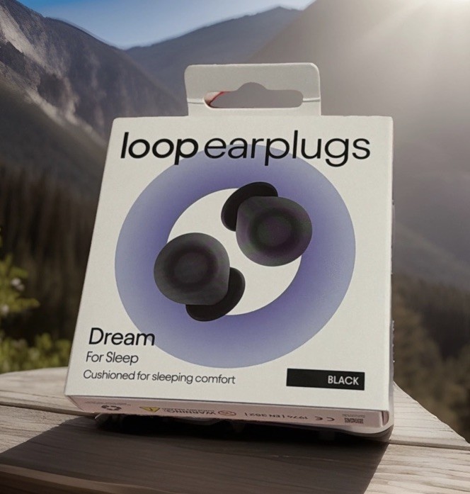 Loop Dream For Sleep Black Earplugs, Powerful Noise Reduction & Comfort, New Box