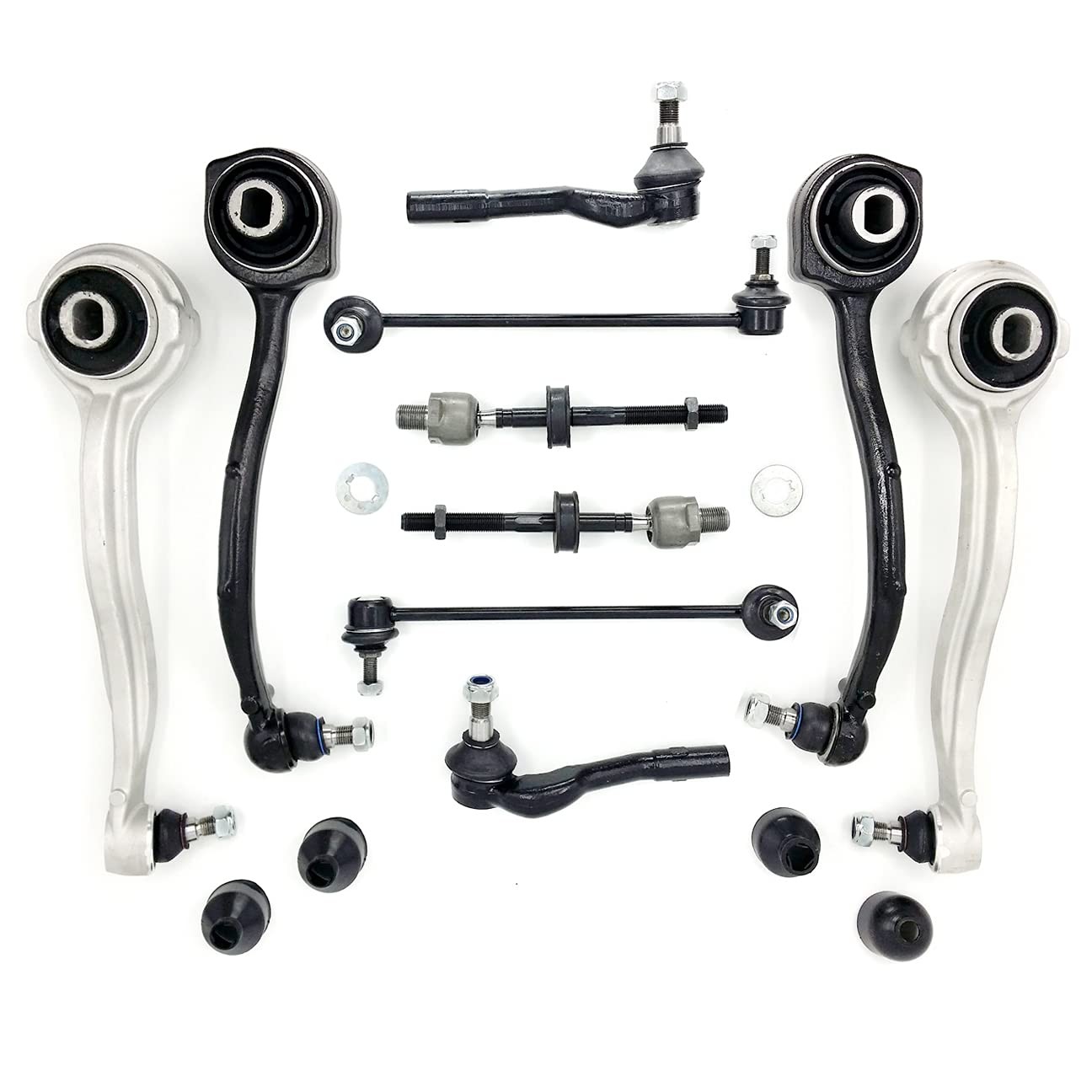Front Control Arm Tie Rod Sway Bar Kit for C230 C240 C280 CLK 2001-2009