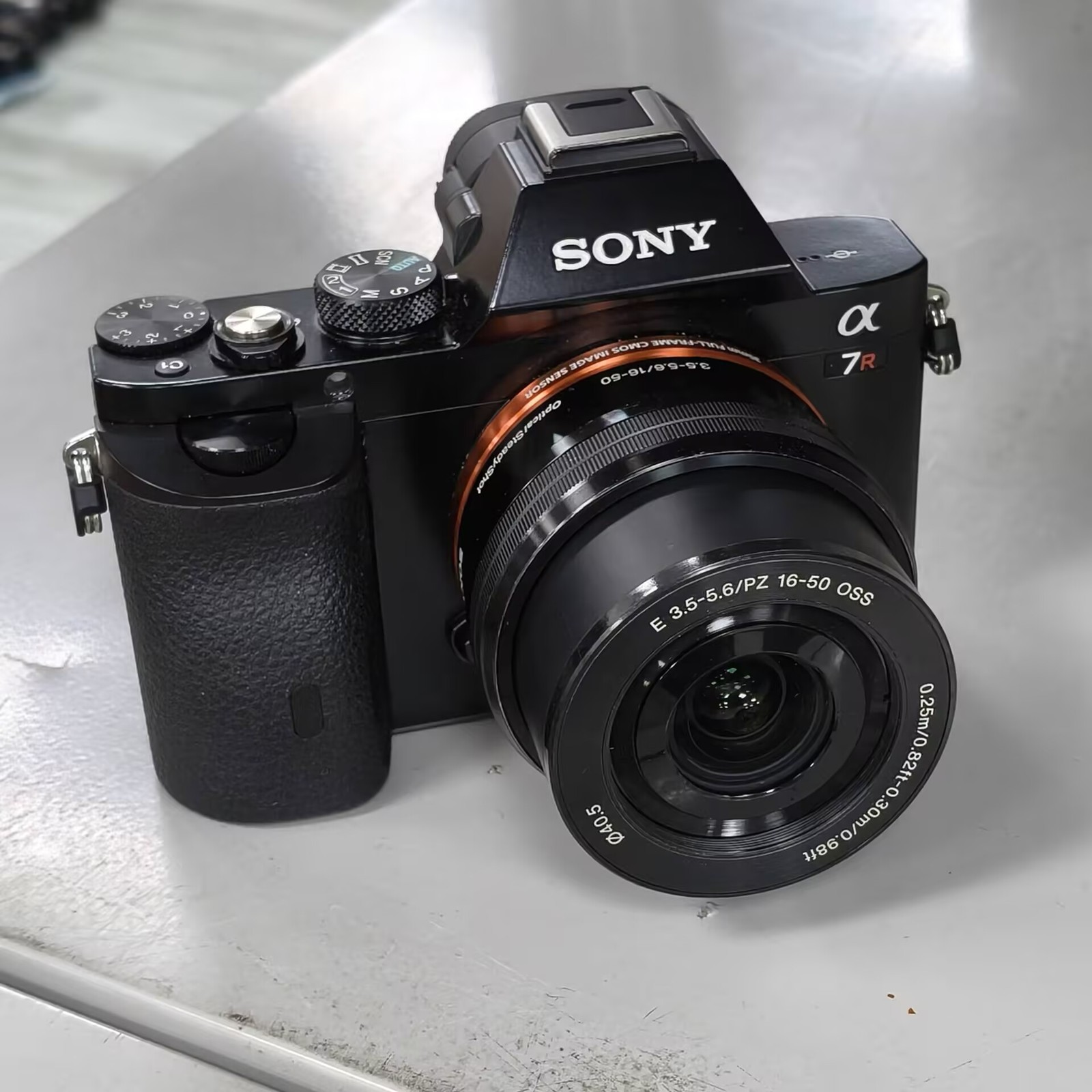 Sony Alpha A7R 36.4MP Mirrorless Digital SLR Camera With 16-50mm Lens - Black