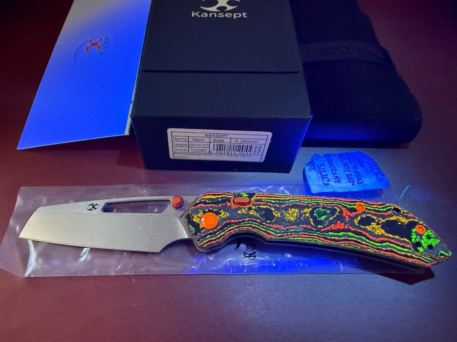 KANSEPT Fenrir Blade City Exclusive. Stonewashed Nitro V. Flo Party Camo Carbon KANSEPT Fenrir Blade City Exclusive. Stonewashed Nitro V. Flo Party Camo Carbon