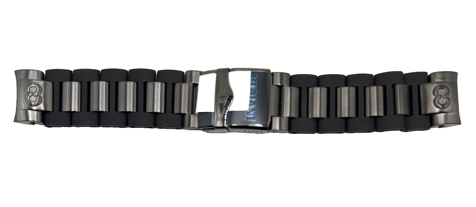 New Invicta Corduba 33697 Black Stainless Steel/Polyurethane 28mm Band New Invicta Corduba 33697 Black Stainless Steel/Polyurethane 28mm Band
