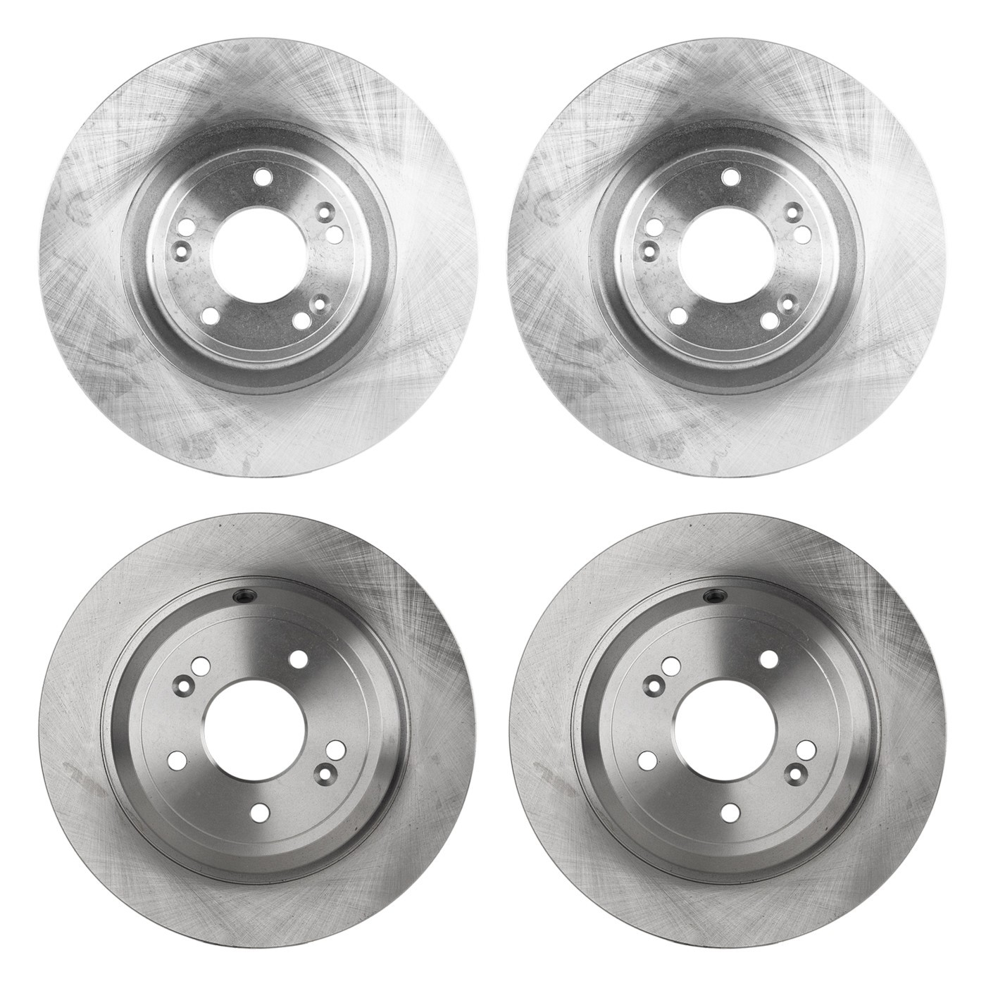 Front and Rear Disc Brake Rotors For 2010-2014 Hyundai Genesis