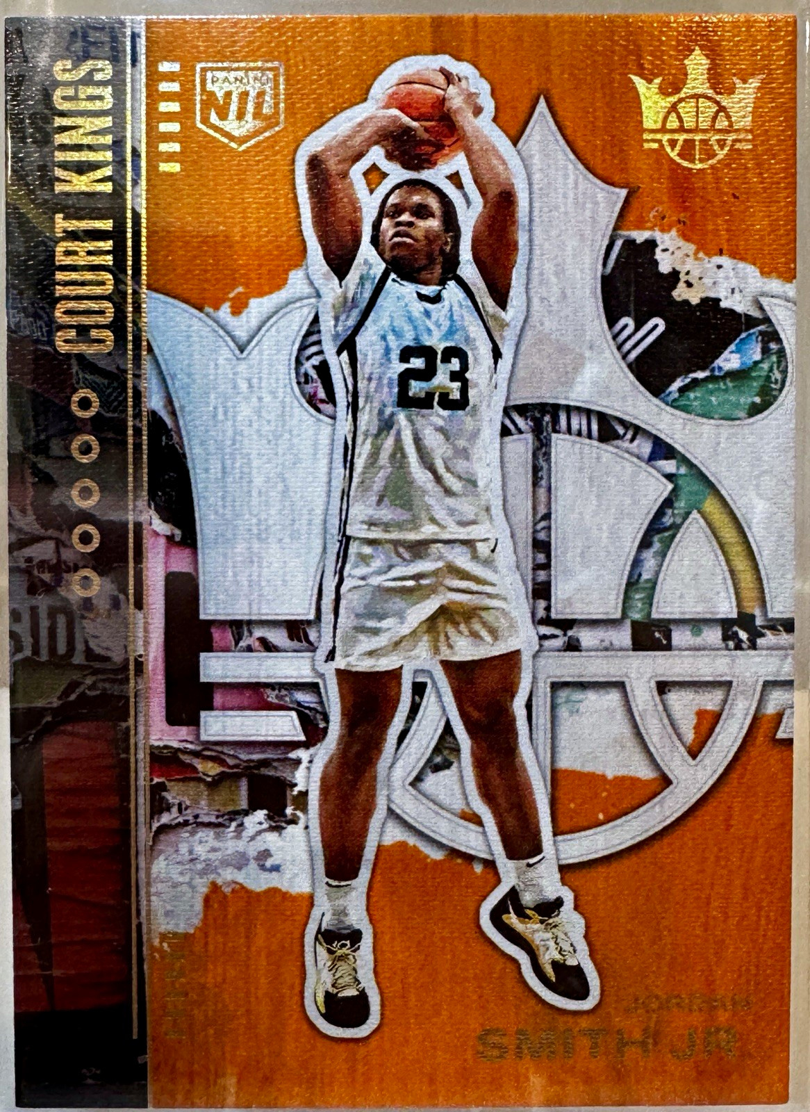 Panini 2025-26 Court Kings Jordan Smith Jr. #64 Insert Serial Numbered 46/75