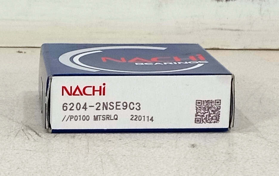 1 NEW NACHI 6204-2NSE9C3 RADIAL DEEP GROOVE BALL BEARING NIB ***MAKE OFFER***