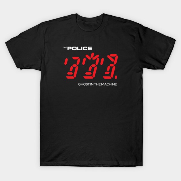 The Police - Ghost In The Machine T-Shirt The Police - Ghost In The Machine T-Shirt