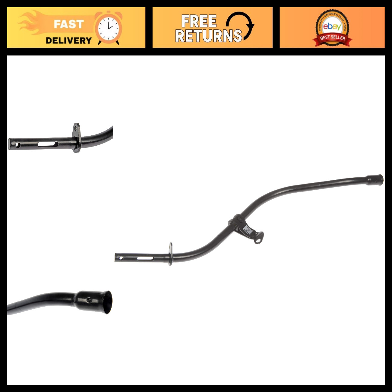 Engine Oil Dipstick Tube - Durable Metal Construction, Easy Installation, Univer Engine Oil Dipstick Tube - Durable Metal Construction, Easy Installation, Univer