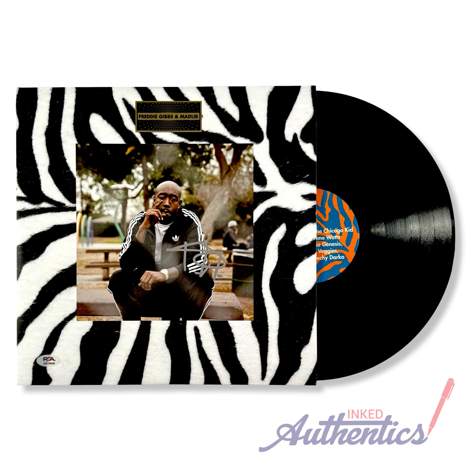 Freddie Gibbs Signed Autographed Vinyl LP “Piñata” PSA/DNA Authenticated
