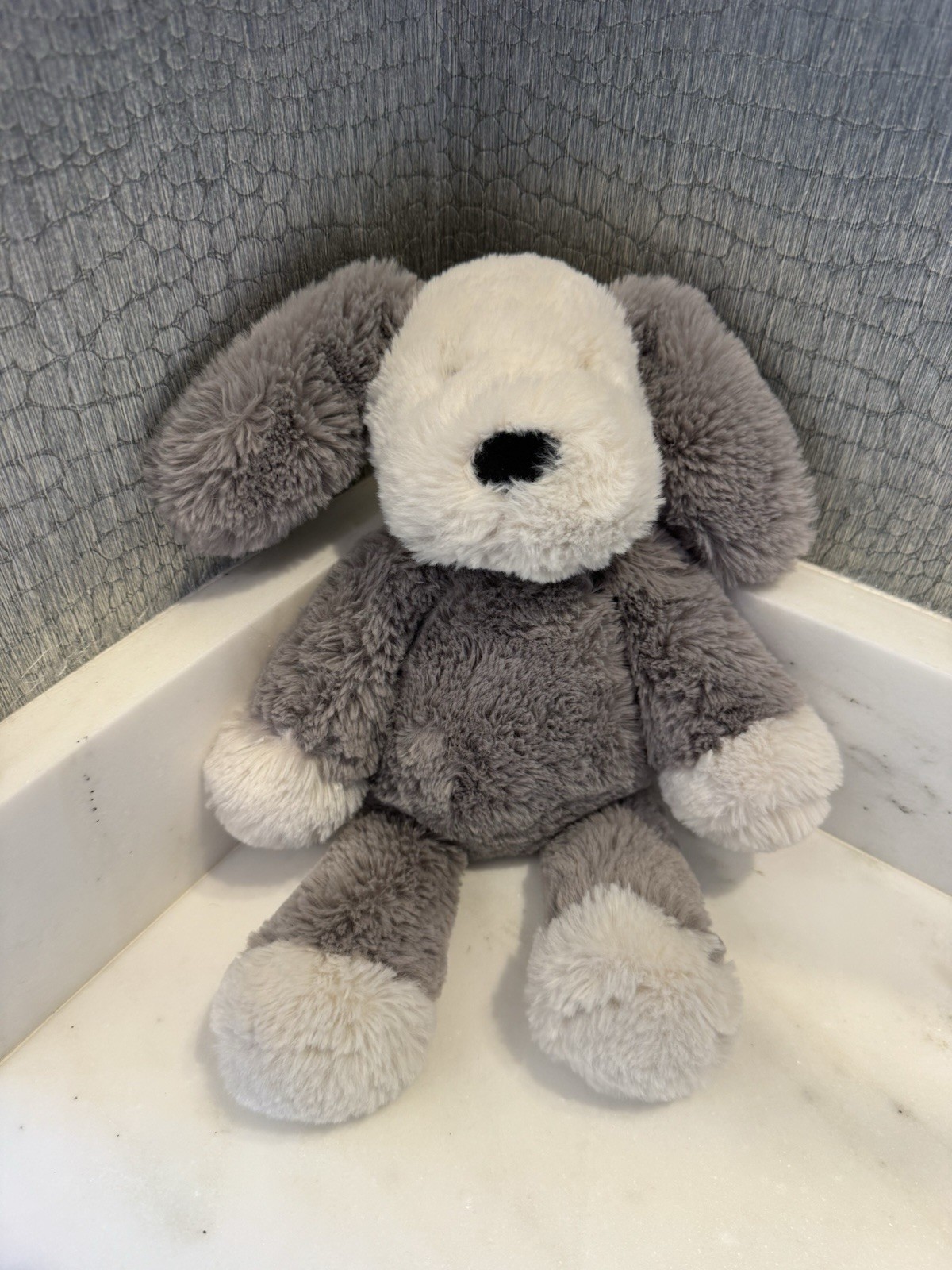 Jellycat Medium Smudge Puppy - Rare And Retired - Hard To Find - With Tags Jellycat Medium Smudge Puppy - Rare And Retired - Hard To Find - With Tags