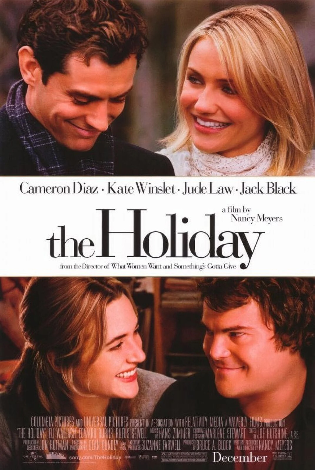 The Holiday (2006) Movie POSTER 24 X 36 INCH Sweet