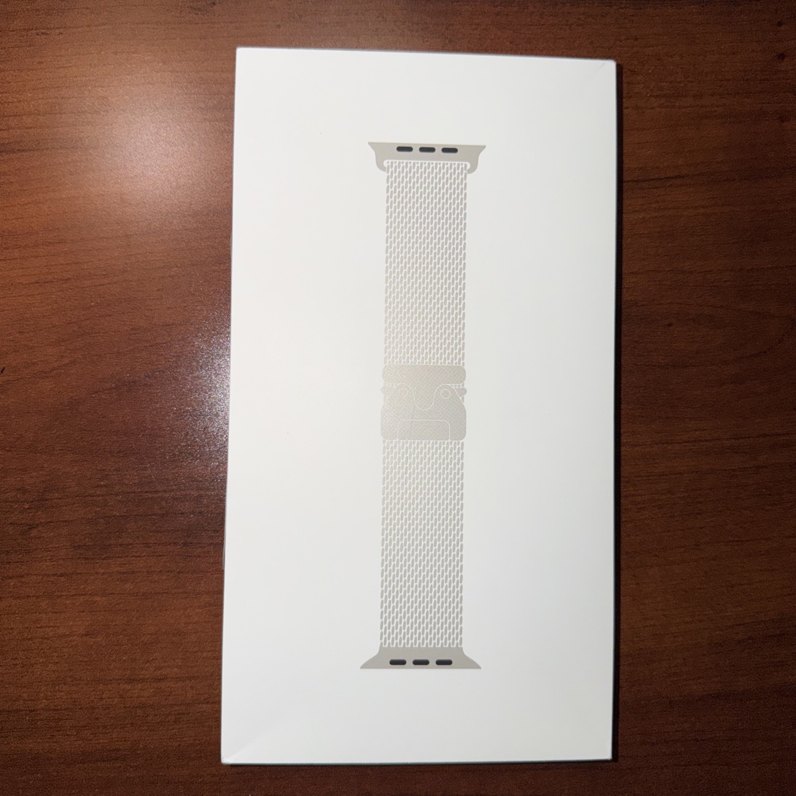 Titanium Milanese Loop Band-  Apple Watch Ultra -MEDIUM NATURAL 49mm