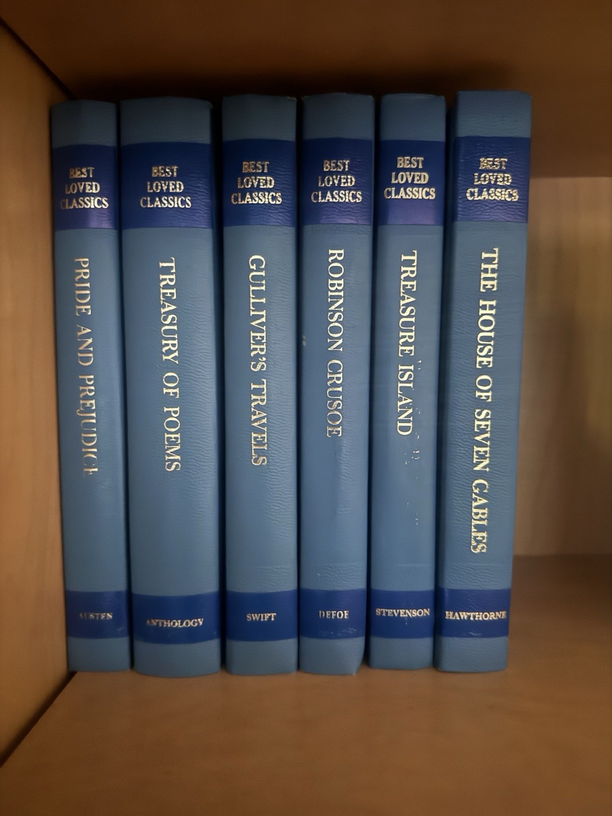 VINTAGE Best Loved Classics Lot 8 Hardcover Books - Good Condition