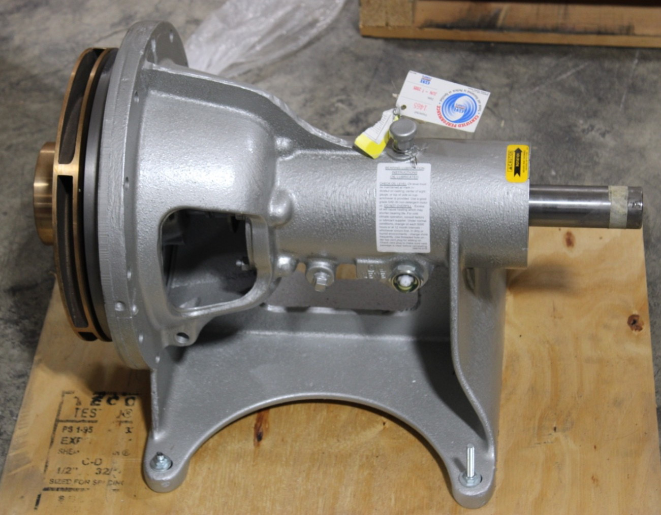 NEW Gorman Rupp Model 44168-026 Assembly rotation