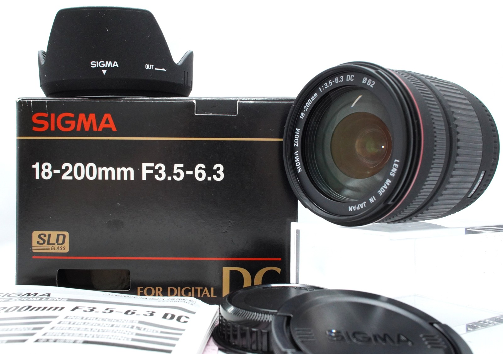 Rare [Almost Unused] SIGMA 18-200mm f3.5-6.3 DC Zoom Lens for PENTAX mount JAPAN