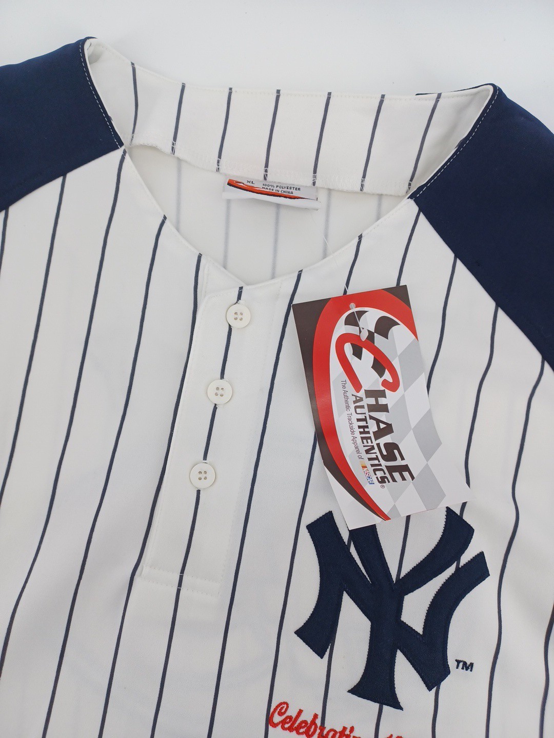 03 Chase Authentics New York Yankees 100th Anniversary Richard Petty SS Jersey