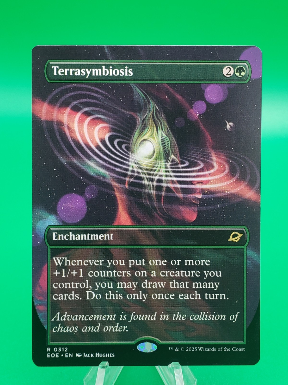 MTG , Terrasymbiosis (Borderless) Edge of Eternities Regular MINT Never Played MTG , Terrasymbiosis (Borderless) Edge of Eternities Regular MINT Never Played