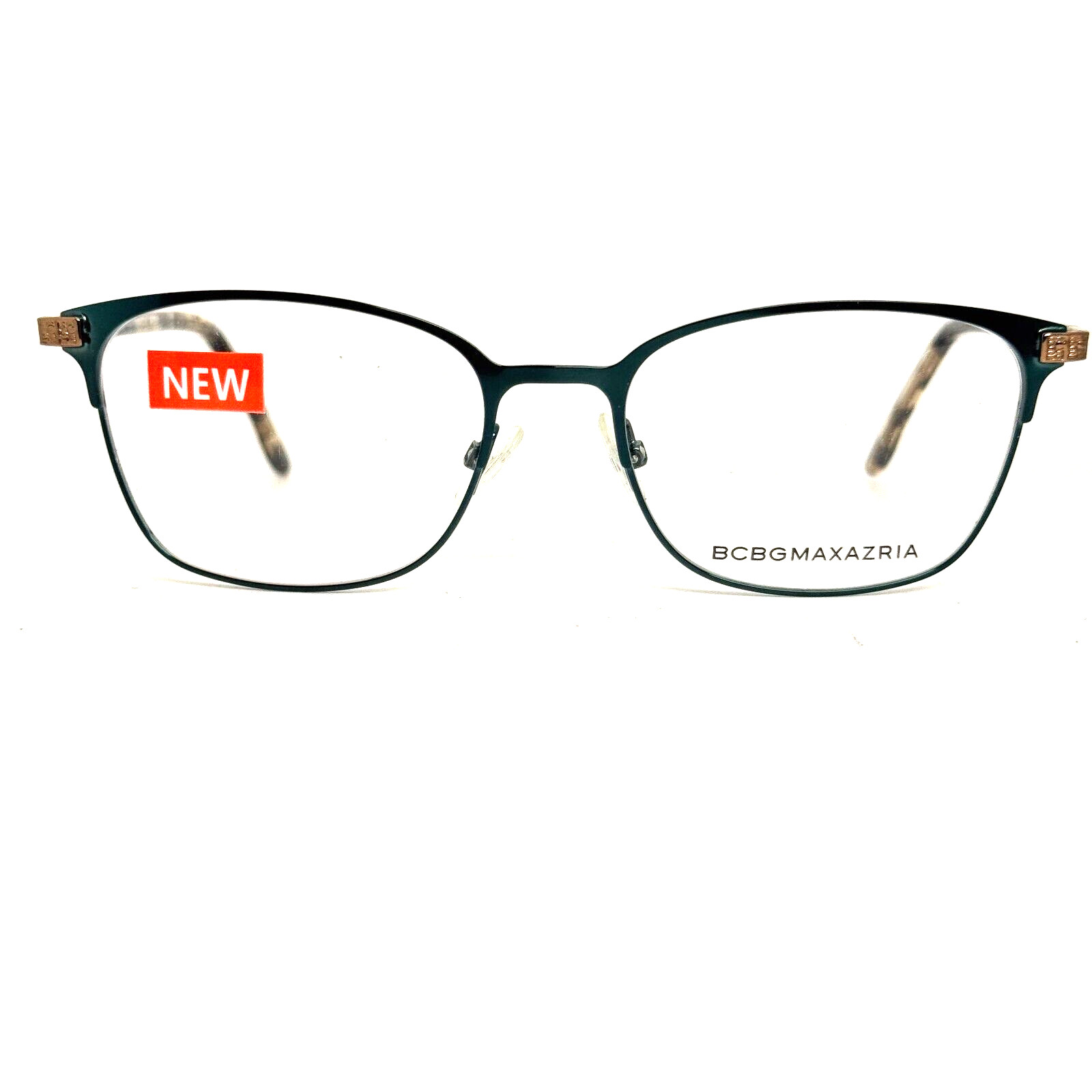 BCBGMAXAZRIA Annalise Green Eyeglasses Frame 52-17-135mm B39mm H16776
