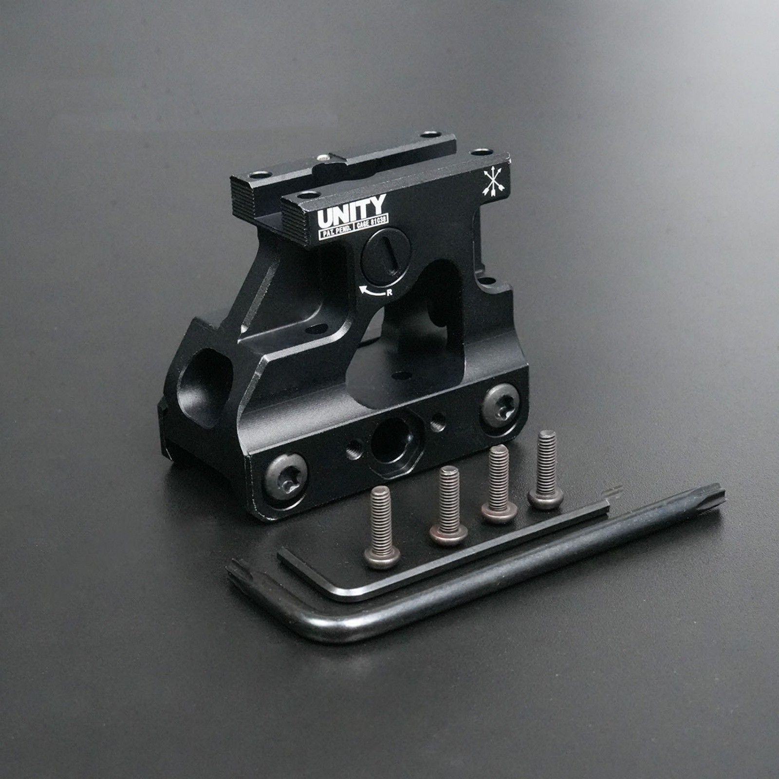 20mm Rail High Profile Riser Mount Aluminum Adapter for MRO Style
